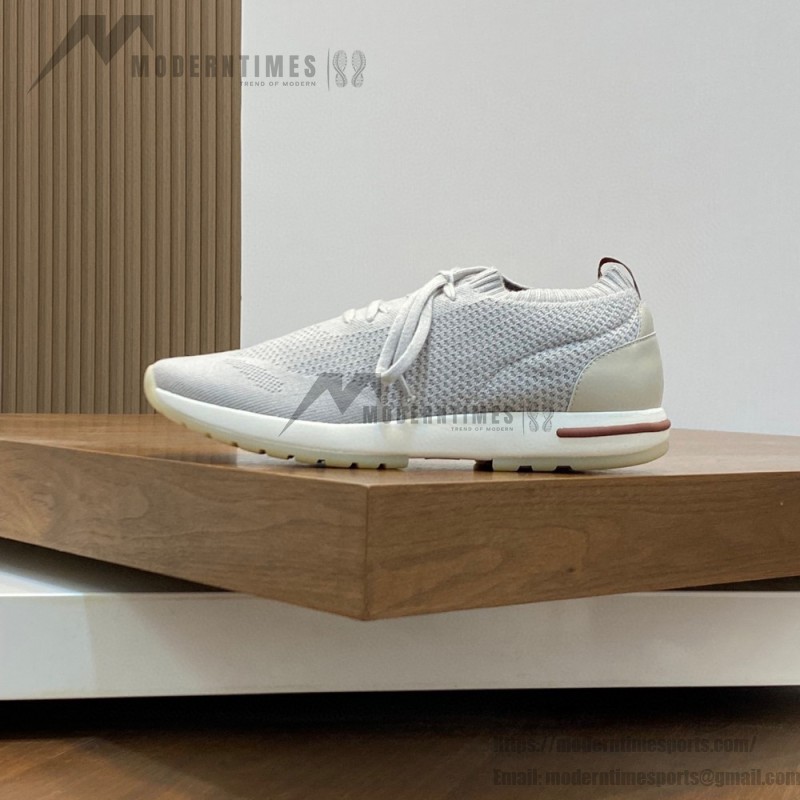 Loro Piana Men's Loro 360 LP Flexy Walk Sneaker FAN9467-106O – Pure Dunes Melange Loro Piana Loro 360 LP Flexy Walk Sneaker FAN9467-106O in Pure Dunes Melange for Men