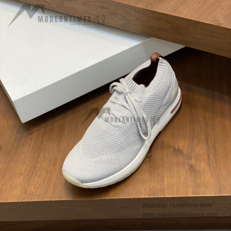 Loro Piana Men's Loro 360 LP Flexy Walk Sneaker FAN9467-106O – Pure Dunes Melange Loro Piana Loro 360 LP Flexy Walk Sneaker FAN9467-106O in Pure Dunes Melange for Men