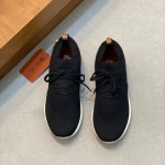 Loro Piana Men's The Gift of Kings® 360 LP Flexy Walk Sneaker FAL0944-8000 – Black Loro Piana The Gift of Kings® 360 LP Flexy Walk Sneaker FAL0944-8000 in Black for Men