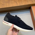 Loro Piana Men's The Gift of Kings® 360 LP Flexy Walk Sneaker FAL0944-8000 – Black Loro Piana The Gift of Kings® 360 LP Flexy Walk Sneaker FAL0944-8000 in Black for Men