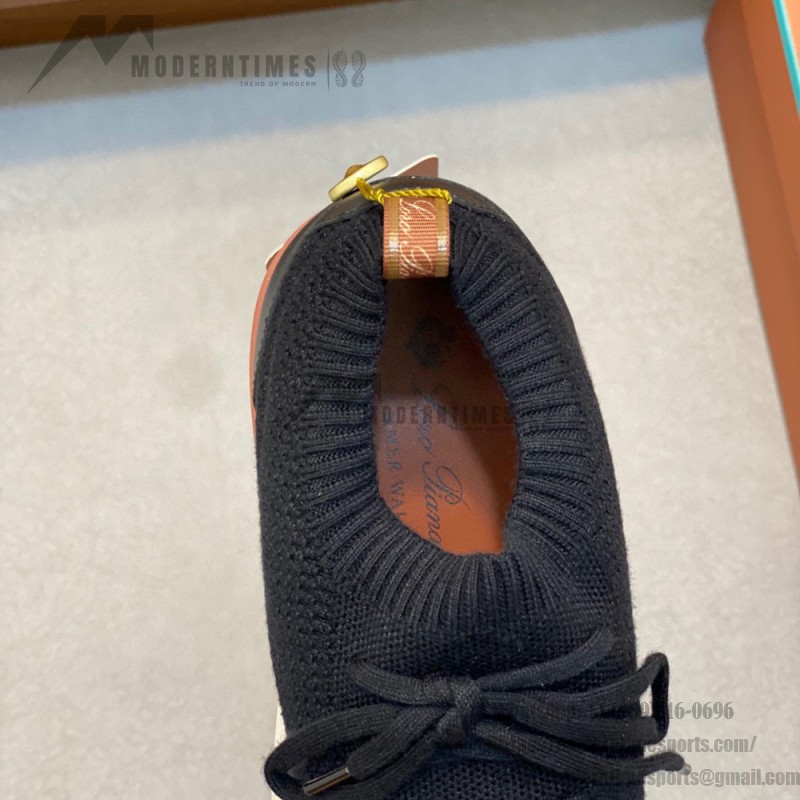 Loro Piana Men's The Gift of Kings® 360 LP Flexy Walk Sneaker FAL0944-8000 – Black Loro Piana The Gift of Kings® 360 LP Flexy Walk Sneaker FAL0944-8000 in Black for Men