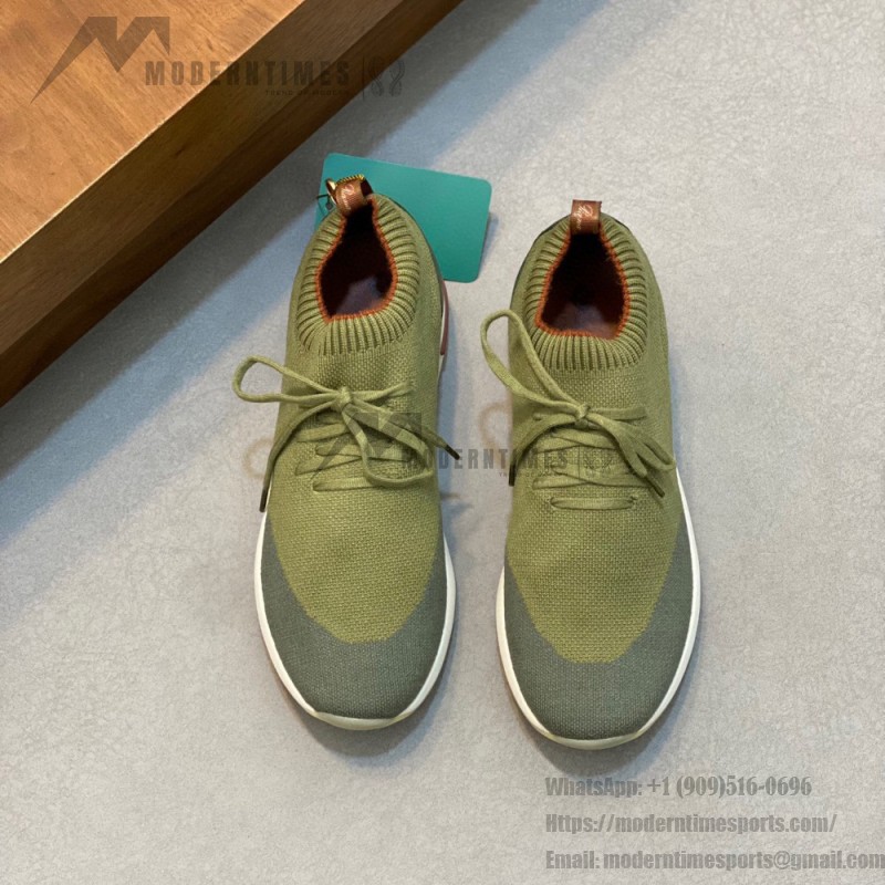 Loro Piana Men's Loro 360 LP Flexy Walk Sneaker FAN9467-106O – Pure Dunes Melange Loro Piana Loro 360 LP Flexy Walk Sneaker FAN9467-106O in Pure Dunes Melange for Men