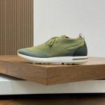 Loro Piana Men's Loro 360 LP Flexy Walk Sneaker FAN9467-106O – Pure Dunes Melange Loro Piana Loro 360 LP Flexy Walk Sneaker FAN9467-106O in Pure Dunes Melange for Men