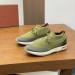 Loro Piana Men's Loro 360 LP Flexy Walk Sneaker FAN9467-106O – Pure Dunes Melange Loro Piana Loro 360 LP Flexy Walk Sneaker FAN9467-106O in Pure Dunes Melange for Men