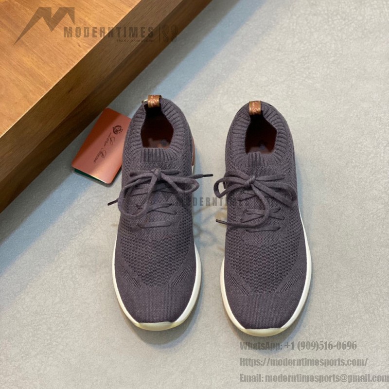Loro Piana Men's The Gift of Kings® 360 LP Flexy Walk Sneaker FAL0944-8000 – Black Loro Piana The Gift of Kings® 360 LP Flexy Walk Sneaker FAL0944-8000 in Black for Men