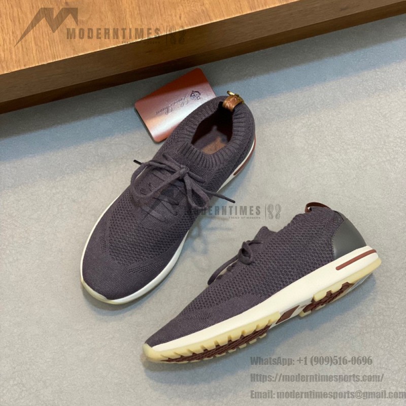 Loro Piana Men's The Gift of Kings® 360 LP Flexy Walk Sneaker FAL0944-8000 – Black Loro Piana The Gift of Kings® 360 LP Flexy Walk Sneaker FAL0944-8000 in Black for Men