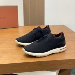 Loro Piana Men's The Gift of Kings® 360 LP Flexy Walk Sneaker FAL0944-8000 – Black Loro Piana The Gift of Kings® 360 LP Flexy Walk Sneaker FAL0944-8000 in Black for Men