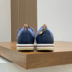 Loro Piana The Gift of Kings® 360 LP Flexy Walk Sneaker FAL0944-W000 Men – Navy-Blue Luxury Casual Shoes Loro Piana The Gift of Kings® 360 LP Flexy Walk Sneaker FAL0944-W000 Men – Navy-Blue Luxury Casual Shoes