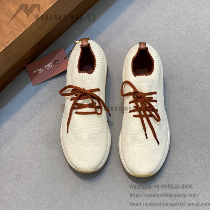 Loro Piana Men's Loro 360 LP Flexy Walk Sneaker FAN9467-106O – Pure Dunes Melange Loro Piana Loro 360 LP Flexy Walk Sneaker FAN9467-106O in Pure Dunes Melange for Men