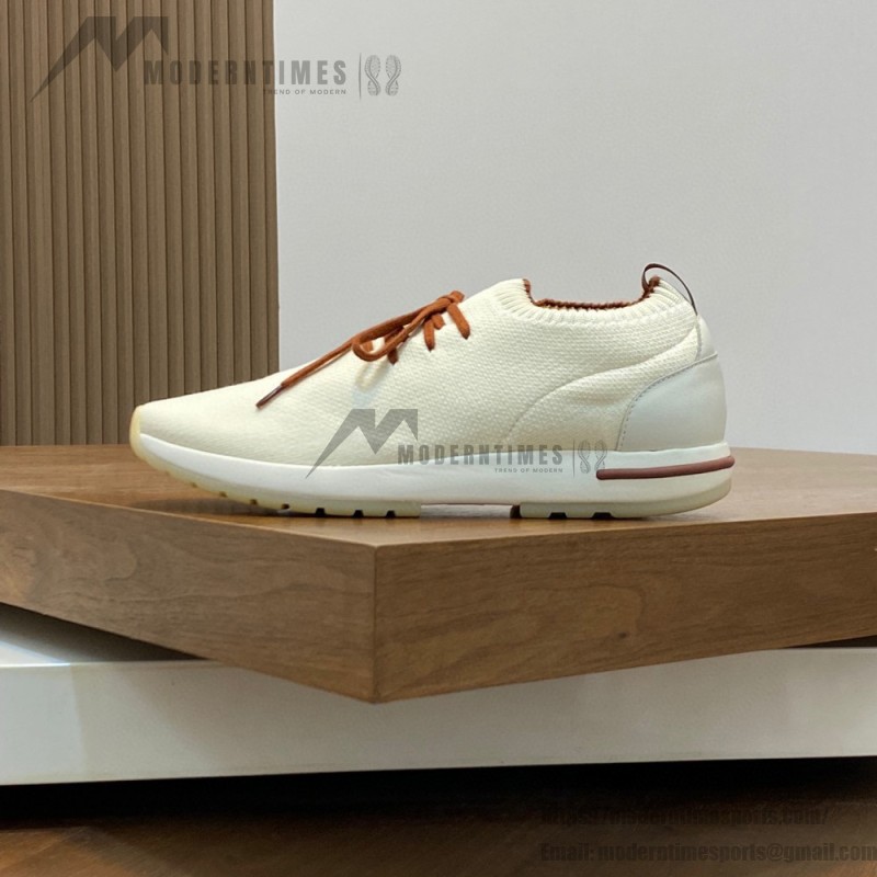 Loro Piana Men's Loro 360 LP Flexy Walk Sneaker FAN9467-106O – Pure Dunes Melange Loro Piana Loro 360 LP Flexy Walk Sneaker FAN9467-106O in Pure Dunes Melange for Men