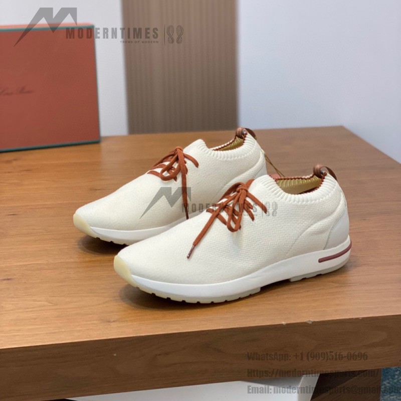 Loro Piana Men's Loro 360 LP Flexy Walk Sneaker FAN9467-106O – Pure Dunes Melange Loro Piana Loro 360 LP Flexy Walk Sneaker FAN9467-106O in Pure Dunes Melange for Men