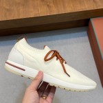 Loro Piana Men's Loro 360 LP Flexy Walk Sneaker FAN9467-106O – Pure Dunes Melange Loro Piana Loro 360 LP Flexy Walk Sneaker FAN9467-106O in Pure Dunes Melange for Men