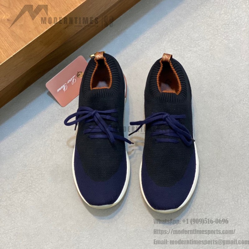 Loro Piana The Gift of Kings® 360 LP Flexy Walk Sneaker FAL0944-W000 Men – Navy-Blue Luxury Casual Shoes Loro Piana The Gift of Kings® 360 LP Flexy Walk Sneaker FAL0944-W000 Men – Navy-Blue Luxury Casual Shoes