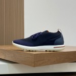 Loro Piana The Gift of Kings® 360 LP Flexy Walk Sneaker FAL0944-W000 Men – Navy-Blue Luxury Casual Shoes Loro Piana The Gift of Kings® 360 LP Flexy Walk Sneaker FAL0944-W000 Men – Navy-Blue Luxury Casual Shoes