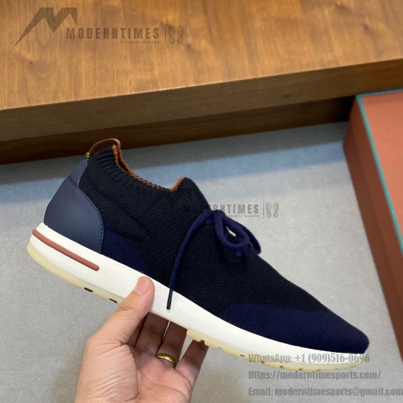 Loro Piana The Gift of Kings® 360 LP Flexy Walk Sneaker FAL0944-W000 Men – Navy-Blue Luxury Casual Shoes Loro Piana The Gift of Kings® 360 LP Flexy Walk Sneaker FAL0944-W000 Men – Navy-Blue Luxury Casual Shoes