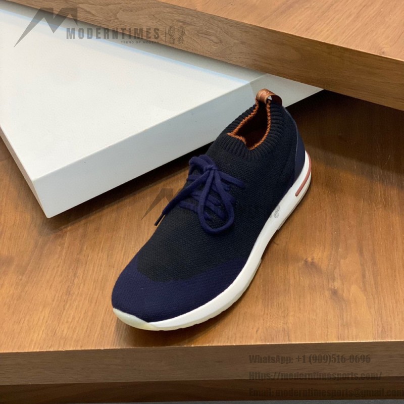 Loro Piana The Gift of Kings® 360 LP Flexy Walk Sneaker FAL0944-W000 Men – Navy-Blue Luxury Casual Shoes Loro Piana The Gift of Kings® 360 LP Flexy Walk Sneaker FAL0944-W000 Men – Navy-Blue Luxury Casual Shoes