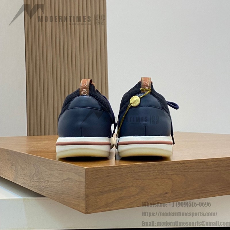 Loro Piana The Gift of Kings® 360 LP Flexy Walk Sneaker FAL0944-W000 Men – Navy-Blue Luxury Casual Shoes Loro Piana The Gift of Kings® 360 LP Flexy Walk Sneaker FAL0944-W000 Men – Navy-Blue Luxury Casual Shoes