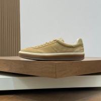 Loro Piana テニスウォーク スニーカー FAN8505-H755 メンズ｜ライトウッドスモーク スウェード カジュアルシューズ