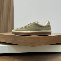 Loro Piana テニスウォーク スニーカー FAN8505-506Z メンズ｜アーミーグレー スウェード ラグジュアリーカジュアルシューズ