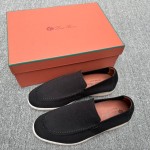 Loro Piana Men's Summer Knitted Walk FAM1581-5D75 – Black Forest Loro Piana Summer Knitted Walk FAM1581-5D75 in Black Forest for Men