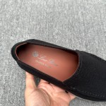 Loro Piana Men's Summer Knitted Walk FAM1581-5D75 – Black Forest Loro Piana Summer Knitted Walk FAM1581-5D75 in Black Forest for Men