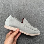 Loro Piana Men's Summer Knitted Walk FAM1581-5D75 – Black Forest Loro Piana Summer Knitted Walk FAM1581-5D75 in Black Forest for Men