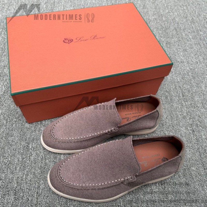Loro Piana Men's Summer Knitted Walk FAM1581-5D75 – Black Forest Loro Piana Summer Knitted Walk FAM1581-5D75 in Black Forest for Men