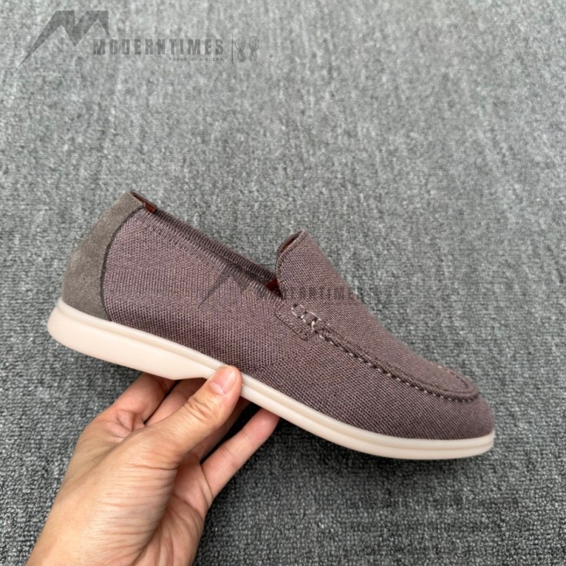 Loro Piana Men's Summer Knitted Walk FAM1581-5D75 – Black Forest Loro Piana Summer Knitted Walk FAM1581-5D75 in Black Forest for Men