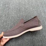 Loro Piana Men's Summer Knitted Walk FAM1581-5D75 – Black Forest Loro Piana Summer Knitted Walk FAM1581-5D75 in Black Forest for Men