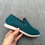 Loro Piana Men's Summer Knitted Walk FAM1581-5D75 – Black Forest Loro Piana Summer Knitted Walk FAM1581-5D75 in Black Forest for Men