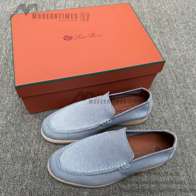 Loro Piana Men's Summer Knitted Walk FAM1581-W000 – Navy Blue Loro Piana Summer Knitted Walk FAM1581-W000 in Navy Blue for Men
