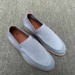 Loro Piana Men's Summer Knitted Walk FAM1581-W000 – Navy Blue Loro Piana Summer Knitted Walk FAM1581-W000 in Navy Blue for Men