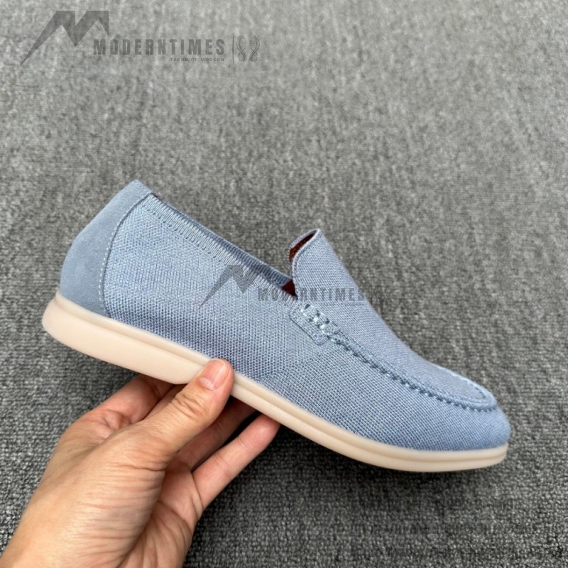 Loro Piana Men's Summer Knitted Walk FAM1581-W000 – Navy Blue Loro Piana Summer Knitted Walk FAM1581-W000 in Navy Blue for Men