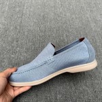 Loro Piana Men's Summer Knitted Walk FAM1581-W000 – Navy Blue Loro Piana Summer Knitted Walk FAM1581-W000 in Navy Blue for Men
