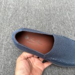 Loro Piana Men's Summer Knitted Walk FAM1581-W000 – Navy Blue Loro Piana Summer Knitted Walk FAM1581-W000 in Navy Blue for Men
