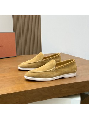 Loro Piana Summer Walk Loafer FAE8124-D06N Dijon Mustard Yellow | Unisex Designer Comfort Shoes