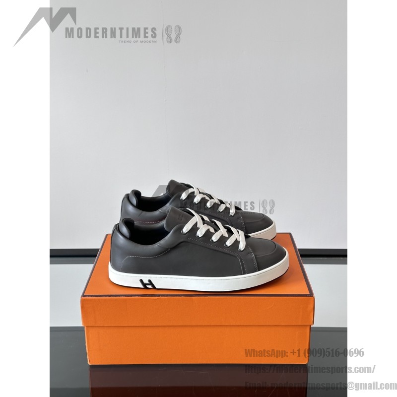 Hermès Herren Sneaker H251075Z 02350 Weiße Modische Freizeitschuhe | Luxusmarke Schuhe