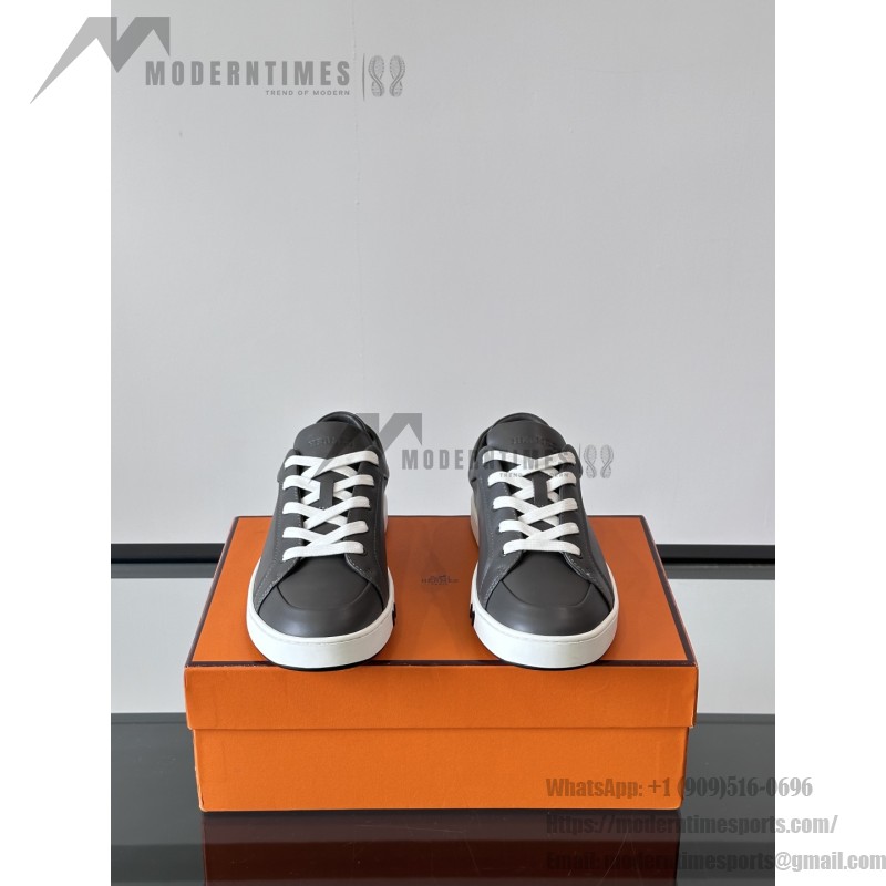 Hermès Herren Sneaker H251075Z 02350 Weiße Modische Freizeitschuhe | Luxusmarke Schuhe