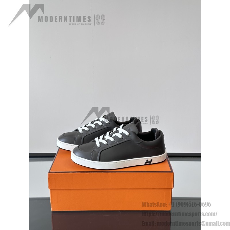Hermès Herren Sneaker H251075Z 02350 Weiße Modische Freizeitschuhe | Luxusmarke Schuhe