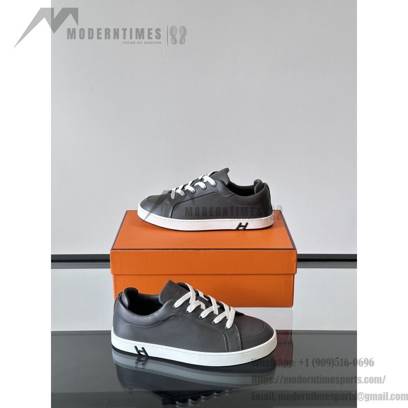 Hermès Herren Sneaker H251075Z 02350 Weiße Modische Freizeitschuhe | Luxusmarke Schuhe