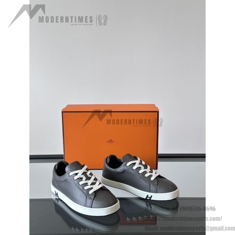 Hermès Herren Sneaker H251075Z 02350 Weiße Modische Freizeitschuhe | Luxusmarke Schuhe