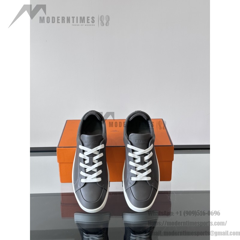 Hermès Herren Sneaker H251075Z 02350 Weiße Modische Freizeitschuhe | Luxusmarke Schuhe