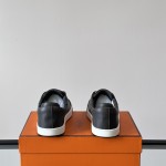Hermès Herren Sneaker H251075Z 02350 Weiße Modische Freizeitschuhe | Luxusmarke Schuhe
