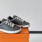 Hermès Herren Sneaker H251075Z 02350 Weiße Modische Freizeitschuhe | Luxusmarke Schuhe
