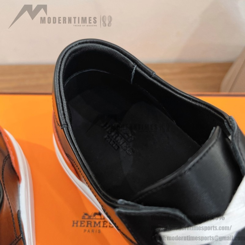 Hermès Deep leather sneakers unisex luxury low-top designer shoes