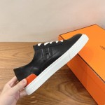 Hermès Deep leather sneakers unisex luxury low-top designer shoes