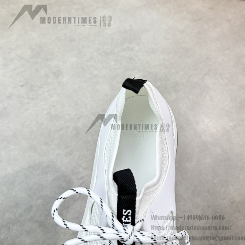 HERMES Katana white men’s luxury sport sneakers side view