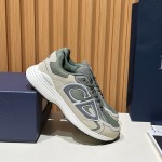 DIOR B30 Sneakers Olive 3SN279ZLY H661 Luxury Unisex Designer Shoes