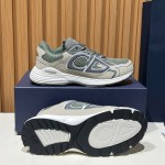 DIOR B30 Sneakers Olive 3SN279ZLY H661 Luxury Unisex Designer Shoes
