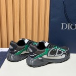 DIOR B30 Deep Gray Green Jun Unisex Designer Sneakers DIOR B30 Deep Gray Green Jun Sneakers Mesh & Calfskin Luxury Shoes